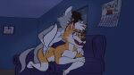  16:9 2d_animation all_fours anal anal_penetration animated anthro anthro_on_anthro butt butt_grab canid canine canis doggystyle dusk_lycanroc frame_by_frame from_behind_position furniture hand_on_butt hi_res lycanroc male male/male male_penetrating mammal nintendo penetration pok&eacute;mon pok&eacute;mon_(species) sex short_playtime sofa video_games widescreen wolf xegoston 