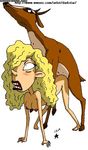  all_fours antelope bestiality blonde_hair breasts butt cartoon darkstar debbie_thornberry doggystyle female feral from_behind hair hooves human human_on_feral interspecies long_hair male mammal nickelodeon nude penetration sex straight the_wild_thornberrys toony wild_thornberrys 