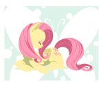  2012 cutie_mark equid equine eyes_closed feathered_wings feathers female feral fluttershy_(mlp) friendship_is_magic hair long_hair mammal my_little_pony np447235 pegasus pink_hair solo wings 