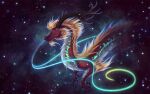  ambiguous_gender asian_mythology claws digital_media_(artwork) dragon east_asian_mythology eastern_dragon feral horn kanizo mythology scales solo 