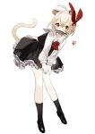  animal_ears rumia seifuku sh skirt_lift tail touhou 