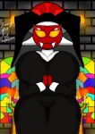  animal_humanoid anthro big_breasts breasts clothed clothing digital_media_(artwork) extreme_demon fan_character female geometry_dash huge_breasts humanoid looking_at_viewer luxury_furart mammal mammal_humanoid not_furry nun robtopgames smile solo thick_thighs video_games xtreme_(luxury_furart) 