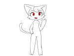  4:3 anonymous_artist codingcat domestic_cat felid feline felis female grace_(codingcat) hi_res mammal solo suinmsg 