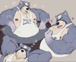  &lt;3 2021 animal_crossing anthro clothing curt_(animal_crossing) eyes_closed hi_res male mammal musclegut nintendo nipples overweight overweight_anthro overweight_male raikarou shirt solo tongue tongue_out topwear ursid video_games 