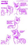  2021 book comic cutie_mark dialogue dragon english_text equid equine friendship_is_magic hasbro hi_res horn jcosneverexisted mammal my_little_pony purple_theme size_difference spike_(mlp) starlight_glimmer_(mlp) surprise surprised_expression text twilight_sparkle_(mlp) unicorn winged_unicorn wings 