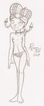  breasts cartoon eurotrish female foster&#039;s_home_for_imaginary_friends foster's_home_for_imaginary_friends nipples panties poland poland_(artist) small_breasts smile solo standing topless underwear 