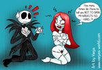  jack_skellington nightmare_before_christmas sally tim_burton vanja 