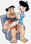  betty_rubble fred_flintstone hanna_barbera jab the_flintstones 