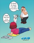  brian_griffin family_guy jab meg_griffin peter_griffin 