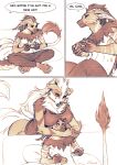  absurd_res ambiguous_gender anthro arcanine boob_hat breasts canid canine controller duo eddie eruca female fur furniture game_controller gaming hair hi_res male male/female mammal nintendo pok&eacute;mon pok&eacute;mon_(species) simple_background sitting size_difference vernid video_games 