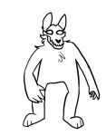  ambiguous_gender animated anthro black_and_white bone canid canine clap dancing keadonger mammal meme monochrome scp-1471 scp_foundation shitpost simple_background sketch skull solo team_fortress_2 undead valve video_games white_background 