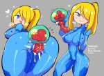  alien bestiality big_breasts big_butt breasts butt crap-man female feral from_behind_position hi_res human interspecies male male/female mammal metroid metroid_(species) nintendo not_furry nude samus_aran sex the_baby video_games zero_suit 