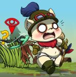  assisted_exposure blush briefs clothing hi_res league_of_legends lkiws male riot_games solo teemo_(lol) underwear video_games yordle 
