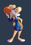  absurd_res anthro bombstaticz female hi_res lola_bunny looney_tunes solo warner_brothers 