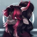  2021 anthro bastika bovid caprine digital_media_(artwork) female goat headshot_portrait hi_res horn mammal portrait solo 