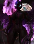  3d_(artwork) abs absurd_res anthro anthrofied big_breasts breasts chain dashie116 digital_media_(artwork) equid equine female friendship_is_magic genitals hi_res horn mammal my_little_pony nightmare_moon_(mlp) pussy solo whip winged_unicorn wings 