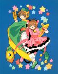  card_captor_sakura dress kinomoto_sakura li_syaoran madhouse tagme weapon 