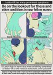  absurd_res amber_eyes anal anthro anthrofied anus blue_eyes bonbon_(mlp) breast_squish breasts broken_horn cunnilingus english_text equid equine eyes_closed female female/female friendship_is_magic genitals hand_holding hasbro hi_res horn horse humanoid_hands kandlin kissing lyra_heartstrings_(mlp) mammal my_little_pony oral pony public_service_announcement pussy rimming sex squish text unicorn vaginal whitekitten 