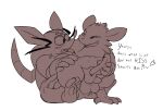  alexclimax anal anthro balls balls_deep digitigrade duo english_text erection fan_character genitals hi_res mad_rat_(character) mad_rat_dead male male/male male_penetrated male_penetrating mammal murid murine one_eye_closed penetration penis rat rodent sex teasing text wink 