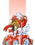  card_captor_sakura dress kinomoto_sakura madhouse tagme weapon wings 