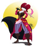  alpha_channel anthro big_breasts breasts curvy_figure domestic_cat felid feline felis female hi_res huge_breasts looney_tunes mammal penelope_pussycat_(looney_tunes) pirate_outfit solo voluptuous walas21 warner_brothers weapon 