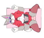  animal_crossing canid canine canis clothed clothing crossdressing fang_(animal_crossing) hi_res male mammal nintendo polygonheart solo video_games wolf 