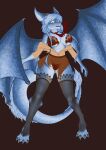  absurd_res breast_expansion breasts clothing dragon expansion hi_res hileksel huge_filesize lace lagomorph lazuli_(kdhynamo) legwear leporid mammal rabbit stockings transformation 