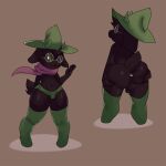  absurd_res anthro big_butt bovid butt c0draw caprine clothing deltarune girly goat hi_res legwear male mammal panties ralsei solo stockings thick_thighs underwear video_games 
