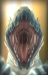  ambiguous_gender bodily_fluids capcom dragon drooling fanged_wyvern feral hexadec hi_res monster monster_hunter mouth_shot open_mouth saliva saliva_string solo tobi-kadachi tongue video_games wyvern 