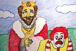  burger_king mascots mcdonald&#039;s ronald_mcdonald the_king 