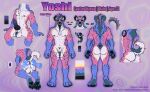  abstract_background absurd_res anthro anus athletic athletic_anthro athletic_male big_(disambiguation) butt erection genitals glowing glowing_eyes glowing_genitalia glowing_penis hair hi_res hyaenid male mammal model_sheet multicolored_body multicolored_penis muscular muscular_anthro muscular_male niuxii nude pawpads paws penis psychedelic psychedelic_background solo squish tongue tongue_out uv yoshi_(original_character) 