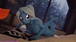  3d_(artwork) absurd_res anthro anthrofied breasts digital_media_(artwork) equid equine extremespeedslowpoke female friendship_is_magic hi_res horn inside lying mammal my_little_pony nipples nude on_front solo trixie_(mlp) unicorn window 