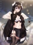  garter_belt horns stockings tagme tail thighhighs wings 