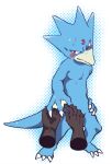  anatid anseriform anthro avian bird blush disembodied_hand duck duo embarrassed feeling golduck human mammal membrane_(anatomy) minashirazu nintendo pok&eacute;mon pok&eacute;mon_(species) video_games webbed_hands 