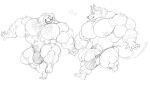  &lt;3 2016 5_fingers 5_toes anthro balls big_balls big_bulge big_muscles big_pecs big_penis bulge canid canine chest_fur clothed clothing duo fangs feet felid fingers genitals hand_holding huge_balls huge_bulge huge_muscles huge_pecs huge_penis hyper hyper_balls hyper_bulge hyper_genitalia hyper_muscles hyper_penis lion looking_at_another male mammal muscular nipples open_mouth pantherine pecs penis plantigrade running sharp_teeth sketch smile stagor55 teeth toes underwear underwear_only vein veiny_penis 