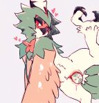  &lt;3 4_toes anisodactyl blush bodily_fluids decidueye egg feet female feral fleecie genital_fluids genitals grey_background looking_at_viewer nintendo oviposition pok&eacute;mon pok&eacute;mon_(species) pussy pussy_juice red_eyes semi-anthro simple_background solo toes video_games winged_arms wings 