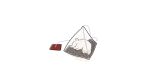  :3 =_= animal animal_focus artist_name blush_stickers closed_eyes closed_mouth dog fluffy fuwa_fuwa_dog in_container lying no_humans original shadow simple_background sleeping solo teabag twitter_username white_background 
