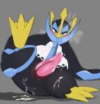  &lt;3 amedama12321 avian bird blush bodily_fluids cum cum_inside empoleon erection feral genital_fluids genitals hi_res male nintendo penguin penis pok&eacute;mon pok&eacute;mon_(species) presenting solo video_games 