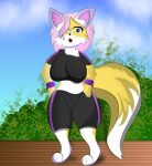  absurd_res andromorph anthro cat_tail female feral gym hi_res intersex solo xx-fox-xx 