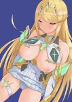  breasts cleavage hikari_(xenoblade_2) nipples no_bra uncensored xenoblade xenoblade_chronicles_2 