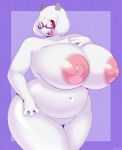  2021 4_fingers angstrom anthro areola big_breasts blush boss_monster bovid breasts caprine chubby_anthro chubby_female eyewear female fingers floppy_ears fur genitals glasses glistening glistening_areola glistening_nipples goat hi_res horn huge_breasts mammal mature_anthro mature_female navel nipples non-mammal_breasts nude open_mouth overweight overweight_anthro purple_background pussy red_eyes signature simple_background slightly_chubby smile solo teeth thick_thighs tongue toriel undertale video_games white_body white_fur wide_hips 