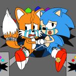  1:1 anal anthro bad_end bodily_fluids canid canine cum duo eulipotyphlan forced fox game_over gameplay_mechanics genital_fluids hedgehog hi_res male male/male mammal miles_prower rape sex sonic_the_hedgehog sonic_the_hedgehog_(series) sourms 