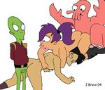  amy_wong futurama j.bravo kif_kroker turanga_leela zoidberg 