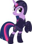  2017 absurd_res alpha_channel armor blue_body boots capcom clothed clothing cosplay crossover crossover_cosplay equid equine female feral footwear friendship_is_magic fully_clothed hair hasbro headgear helmet hi_res horn looking_up mammal mega_man_(series) multicolored_hair my_little_pony on_hind_legs parclytaxel pink_hair purple_hair simple_background solo transparent_background twilight_sparkle_(mlp) unicorn video_games 