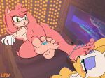  2021 2d_animation amy_rose animated animation_art anthro anthro_on_anthro breasts chiropteran detailed_background domination duo eulipotyphlan female female/female foot_fetish foot_focus foot_lick foot_on_face foot_play frame_by_frame fur hedgehog hi_res jewelry licking loop mammal pink_body pink_fur rouge_the_bat short_playtime sonic_the_hedgehog_(comics) sonic_the_hedgehog_(series) tickling tickling_feet tongue tongue_out upov 