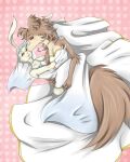  2020 anthro anthro_on_anthro beastars breasts brown_body brown_fur canid canine canis cleavage clothed clothing dress duo female female/female fur haru_(beastars) interspecies juno_(beastars) kissing lagomorph leporid lilaclayla mammal predator/prey rabbit romantic_ambiance romantic_couple wedding_dress wedding_veil white_body white_clothing white_dress white_fur wolf 