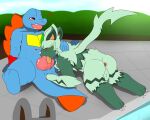  anthro anus balls duo fellatio feral genitals hi_res knot legendary_pok&eacute;mon male male/male nintendo oral oral_penetration penetration penile penis petro_(artist) pok&eacute;mon pok&eacute;mon_(species) sex slit totodile video_games zeraora 