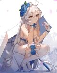  benghuai_xueyuan dress heels honkai_impact kiana_kaslana no_bra skirt_lift thighhighs umbrella vierzeck 