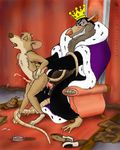  anal anthro basil blackberry_dragon cum disney duo gay hands-free king male mammal mouse orgasm penis professor_ratigan rat ratigan rodent royalty size_difference the_great_mouse_detective 