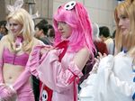  alternate_color cosplay disgaea etna etna_(cosplay) flonne flonne_(cosplay) makai_senki_disgaea multiple_girls photo pink pink_hair 